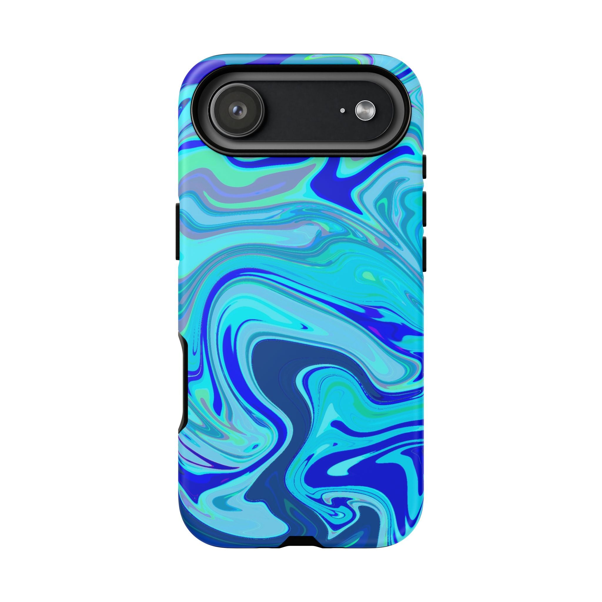 Blue Marble Swirl Phone Case | Tough Phone Case