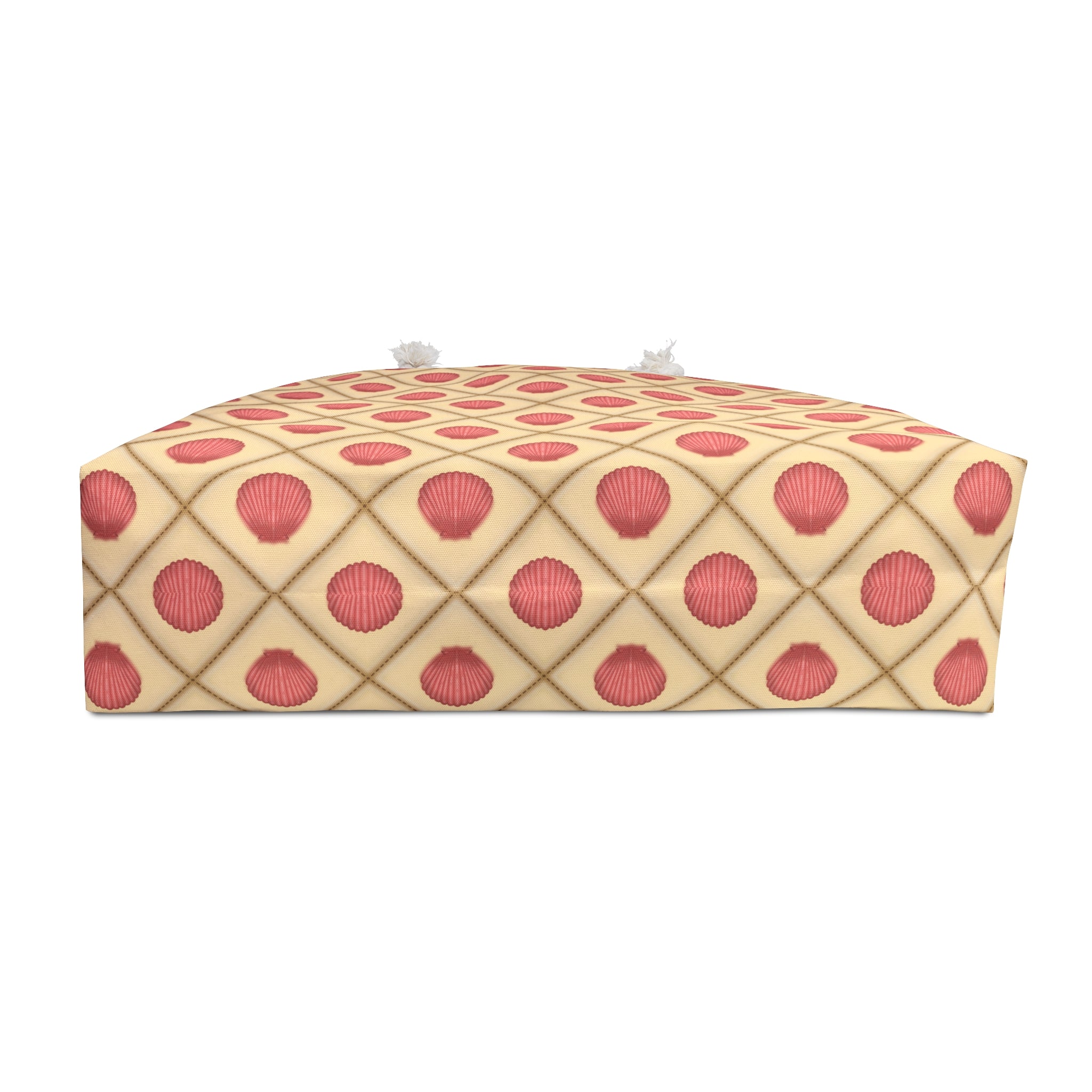 Pink Seashell Quilt Patterned Weekender Bag