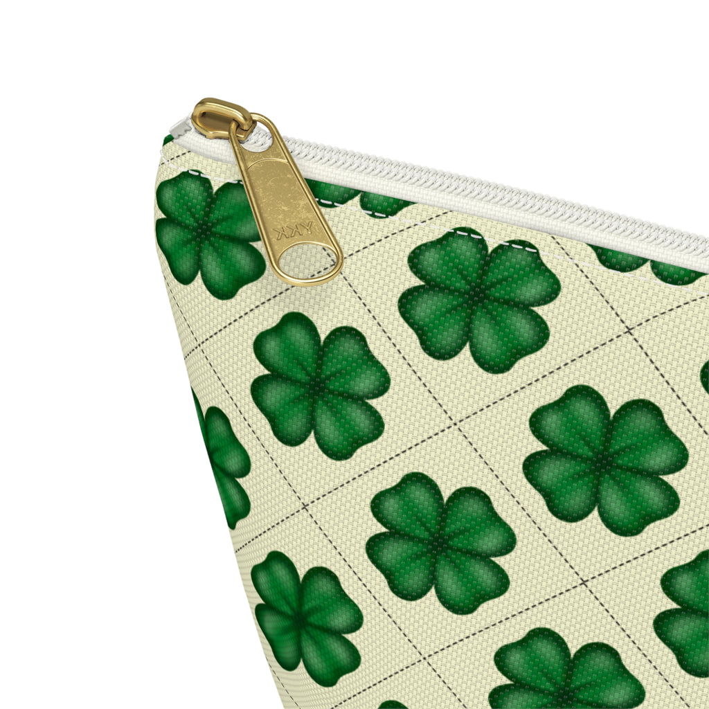 St. Patrick’s Clover Accessory Pouch
