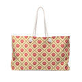 Pink Seashell Quilt Patterned Weekender Bag