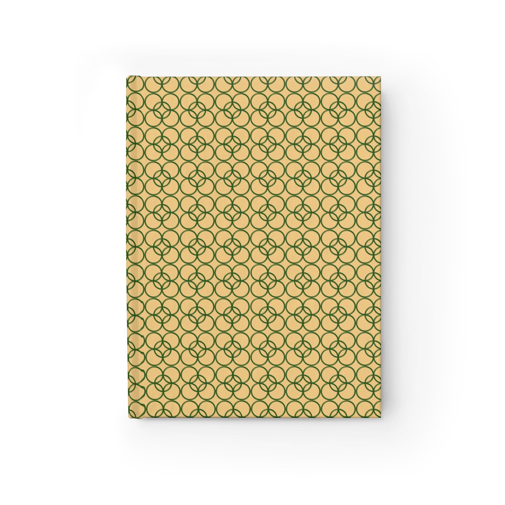 Elegant Green Trellis Ruled Journal — Lined Notebook for Notes & Planning
