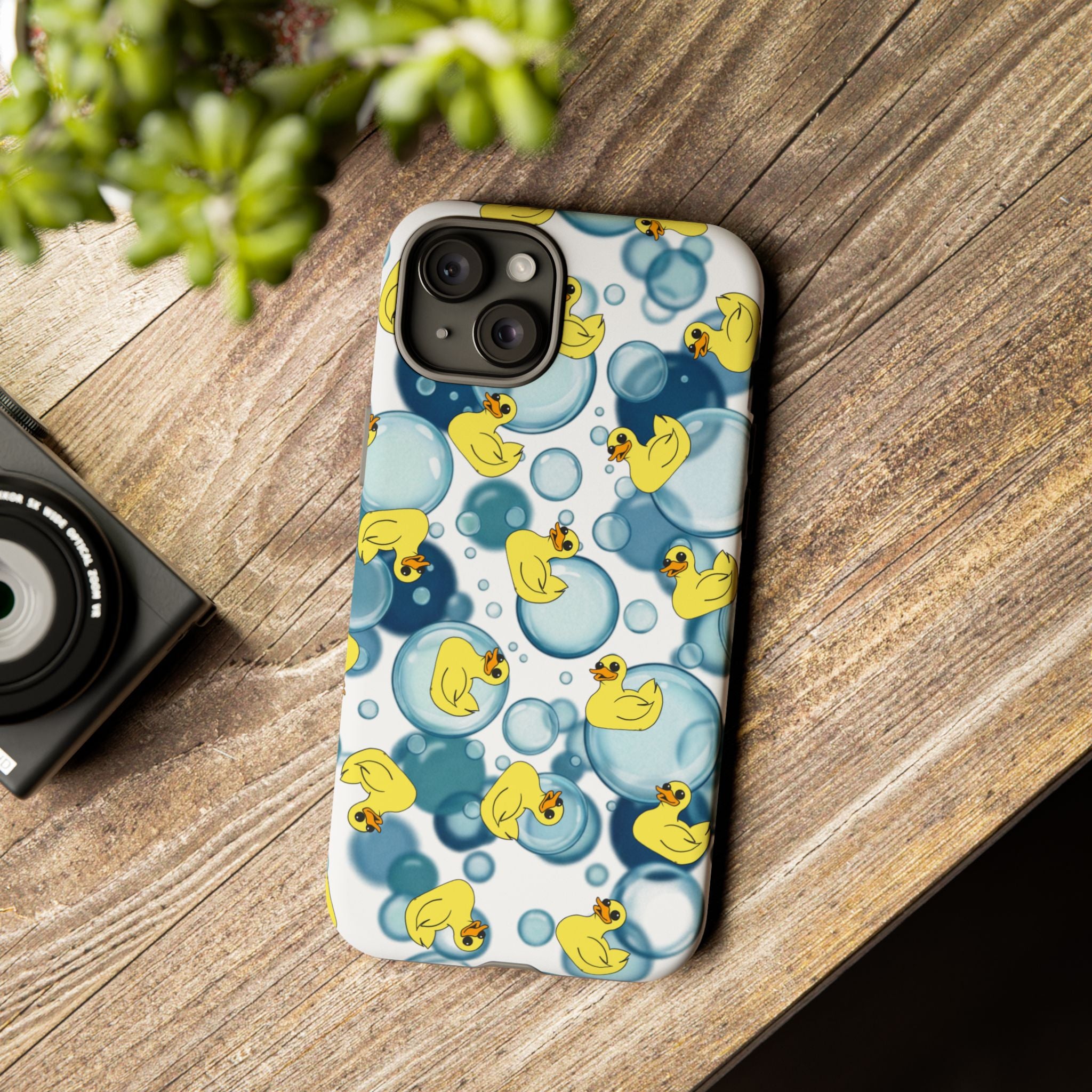 Rubber Duck Bubble Bath Phone Case