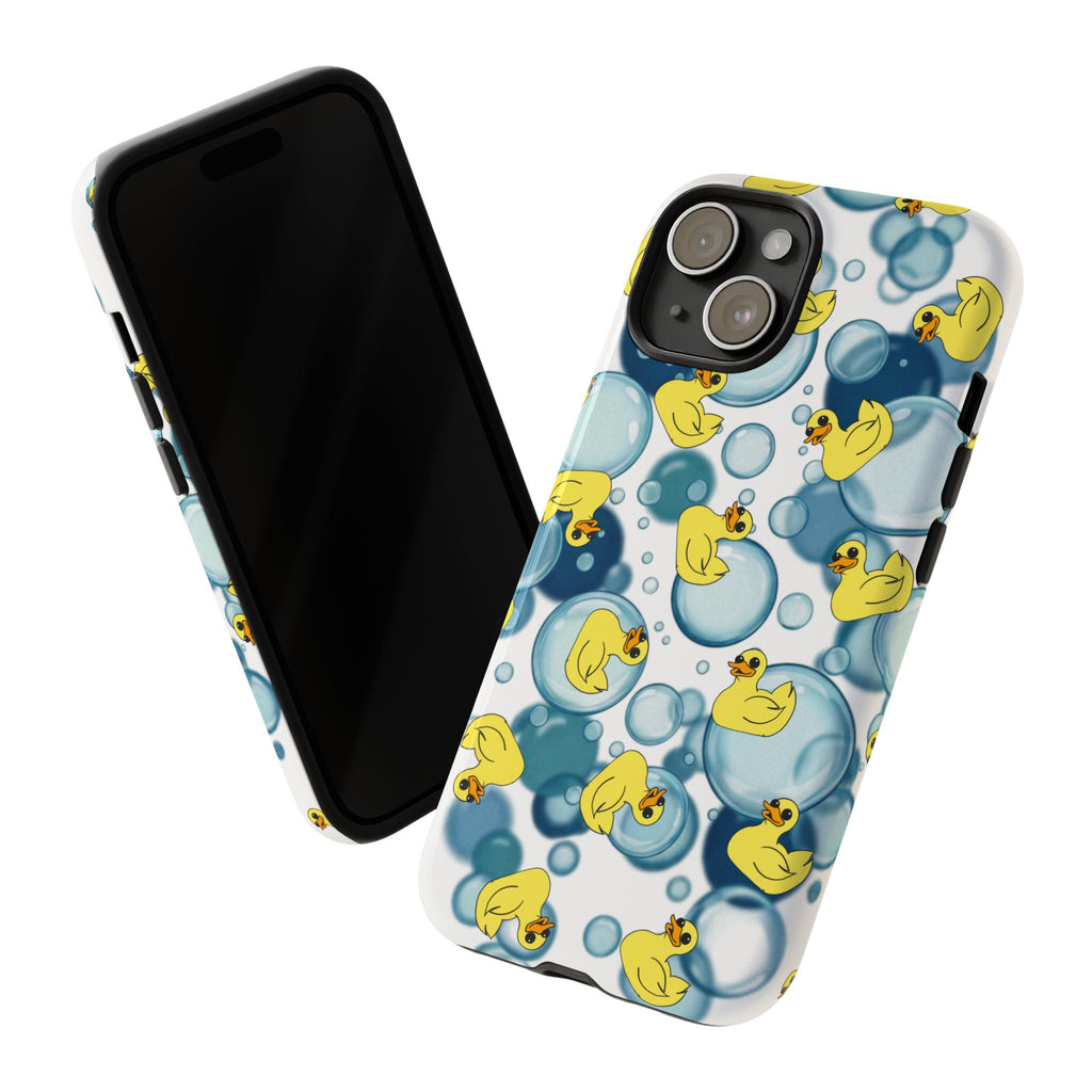 Rubber Duck Bubble Bath Phone Case