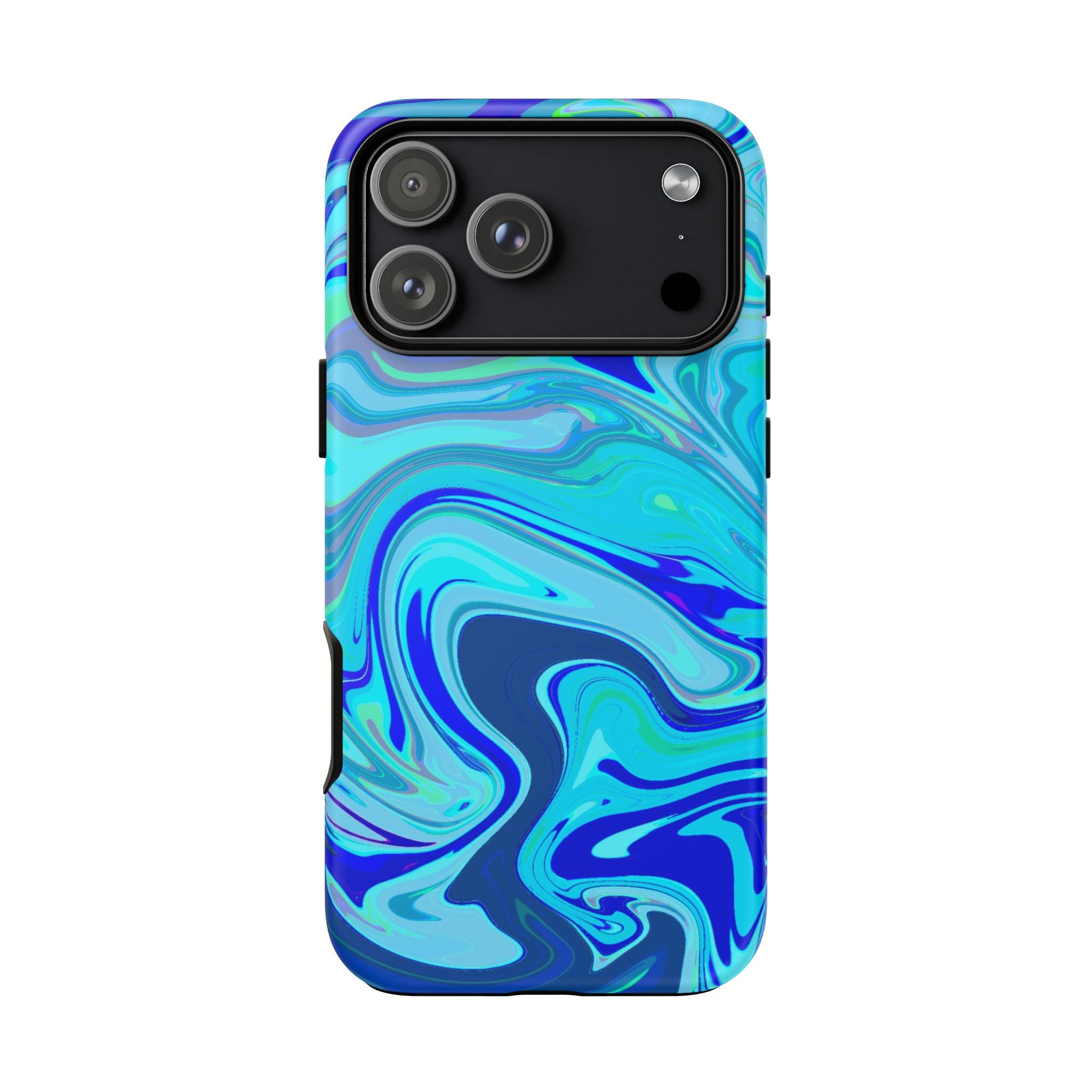 Blue Marble Swirl Phone Case | Tough Phone Case