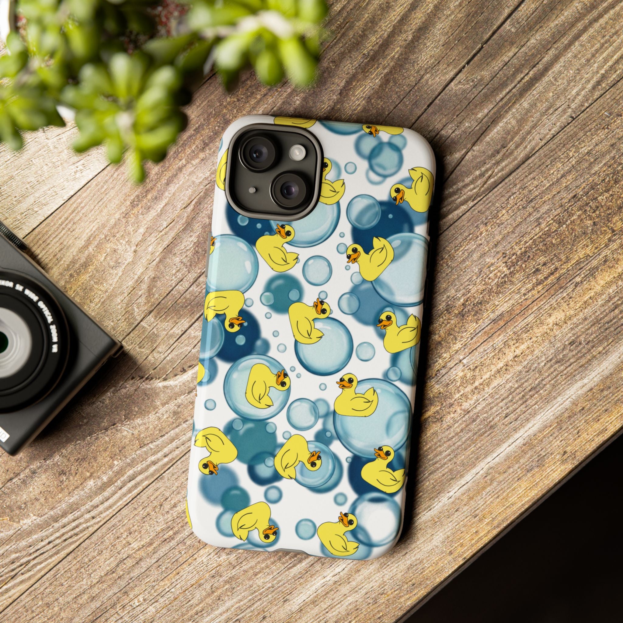 Rubber Duck Bubble Bath Phone Case