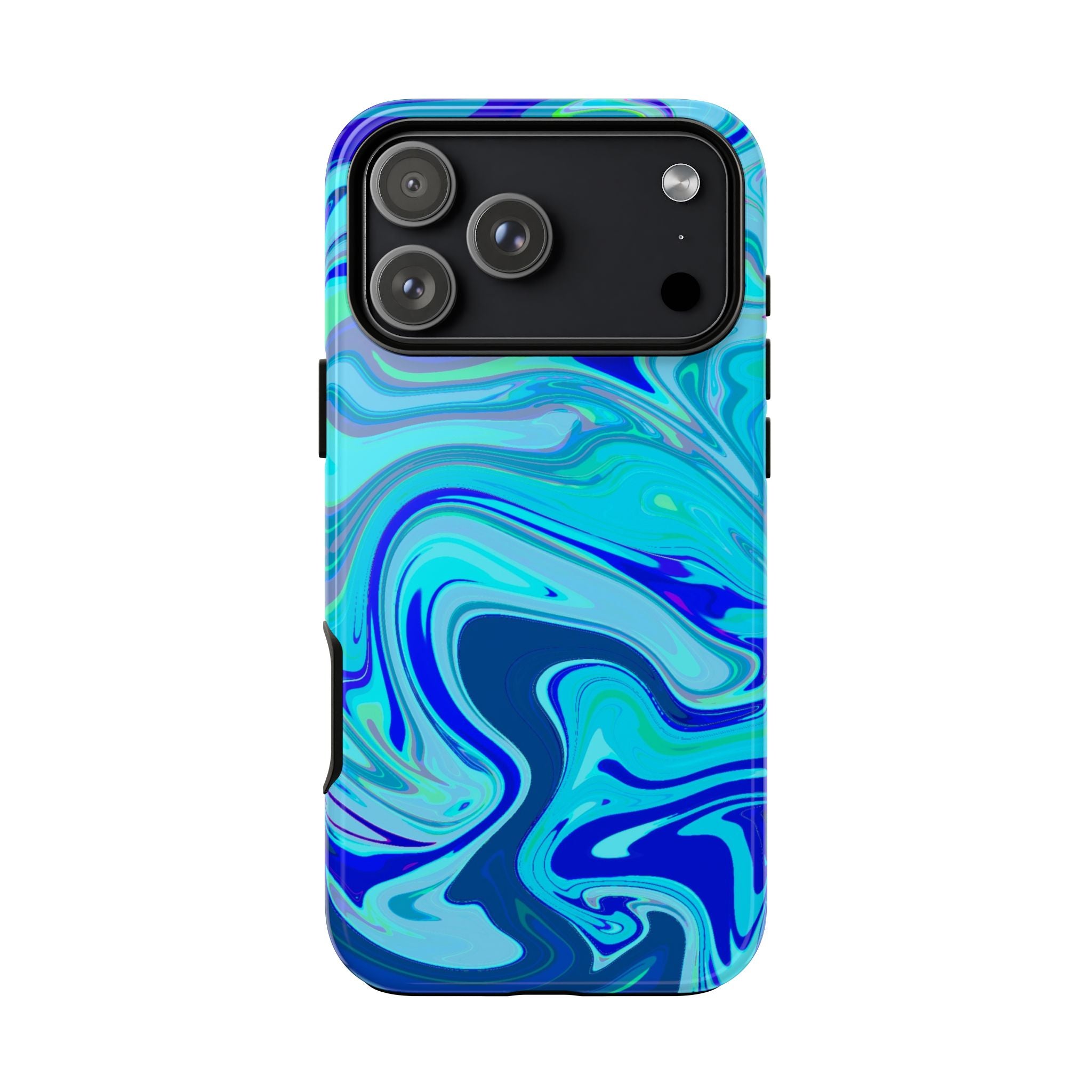 Blue Marble Swirl Phone Case | Tough Phone Case