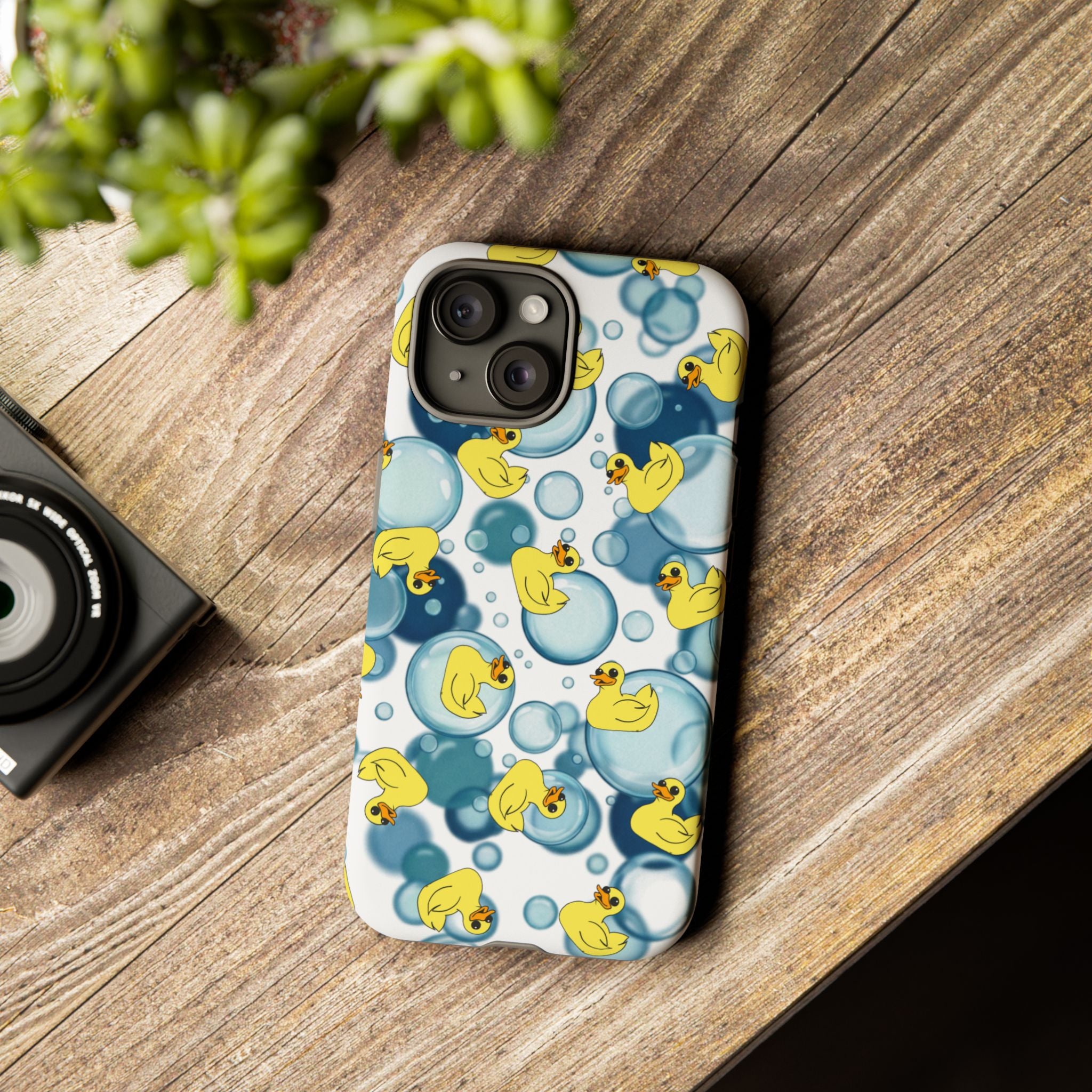 Rubber Duck Bubble Bath Phone Case