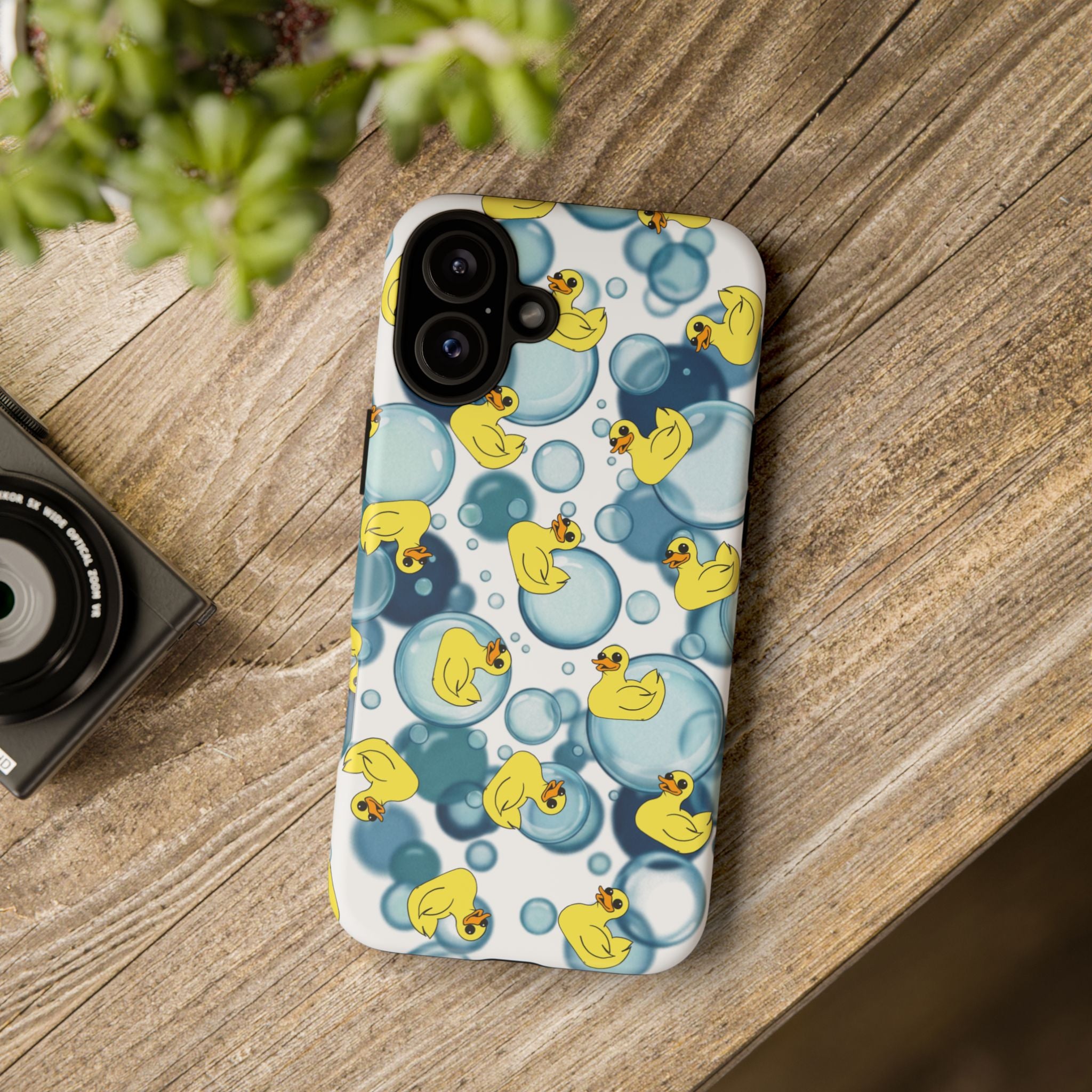 Rubber Duck Bubble Bath Phone Case