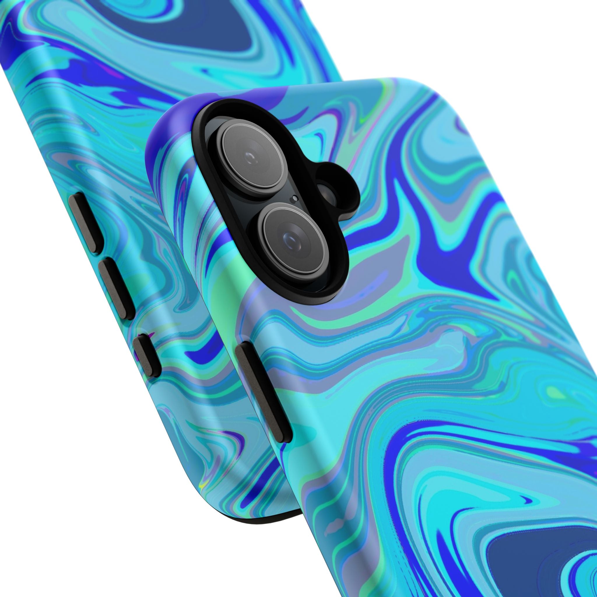 Blue Marble Swirl Phone Case | Tough Phone Case