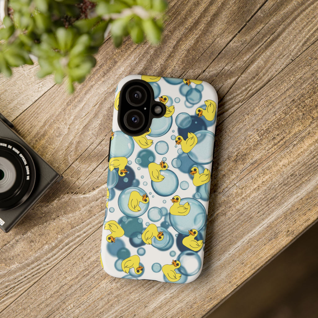 Rubber Duck Bubble Bath Phone Case