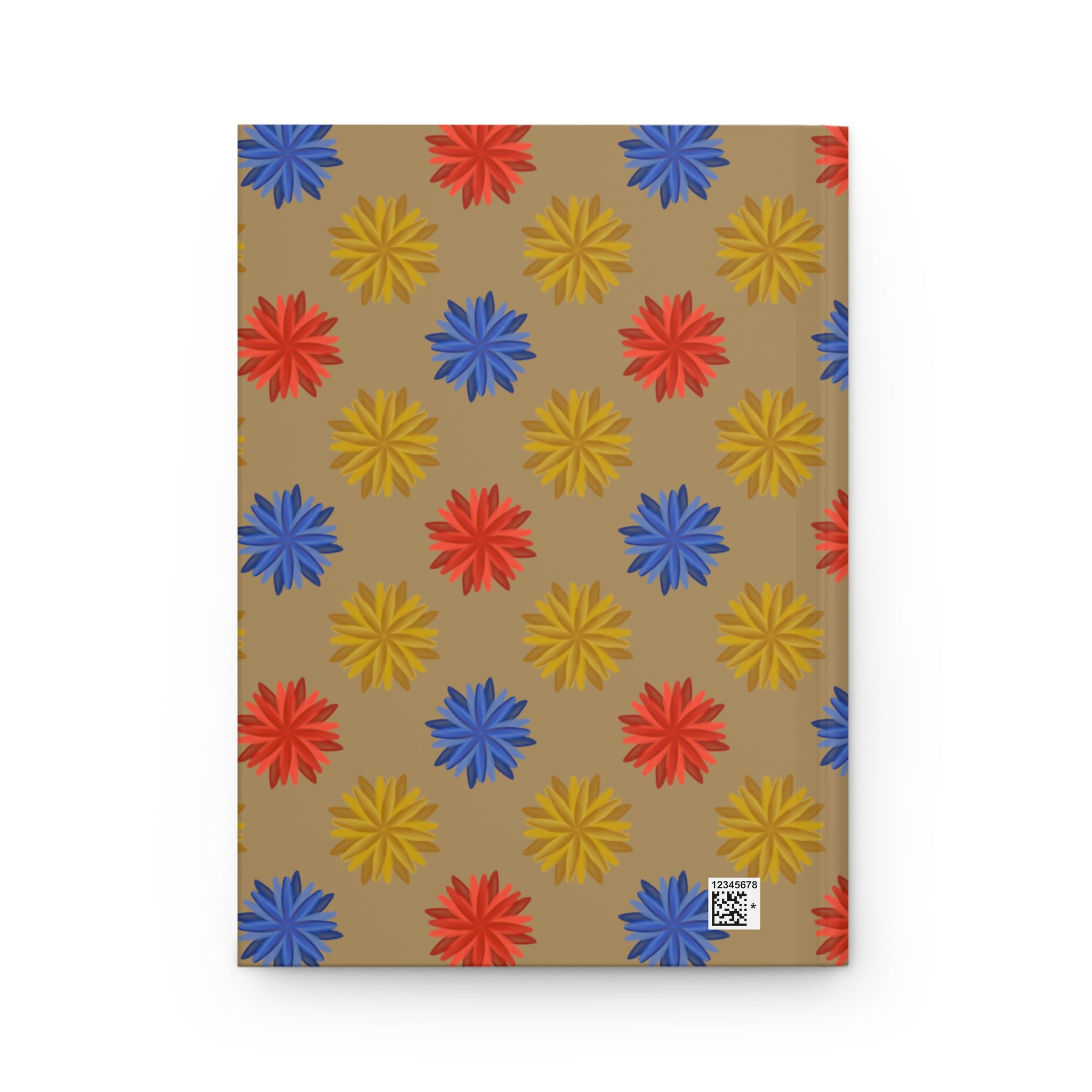 Decorative Hardcover Journal — Retro Floral Pattern Notebook for Note-Taking, Planning & Gifts
