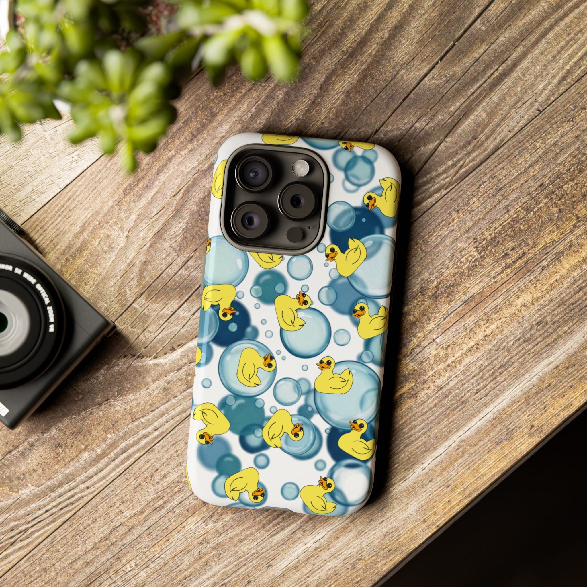 Rubber Duck Bubble Bath Phone Case
