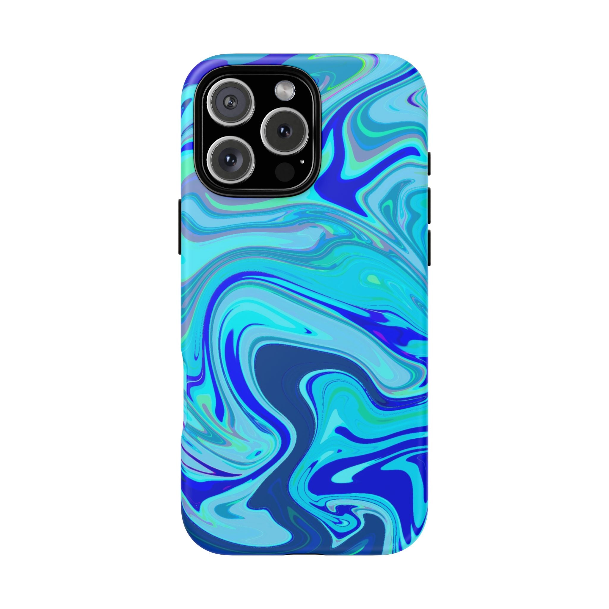 Blue Marble Swirl Phone Case | Tough Phone Case