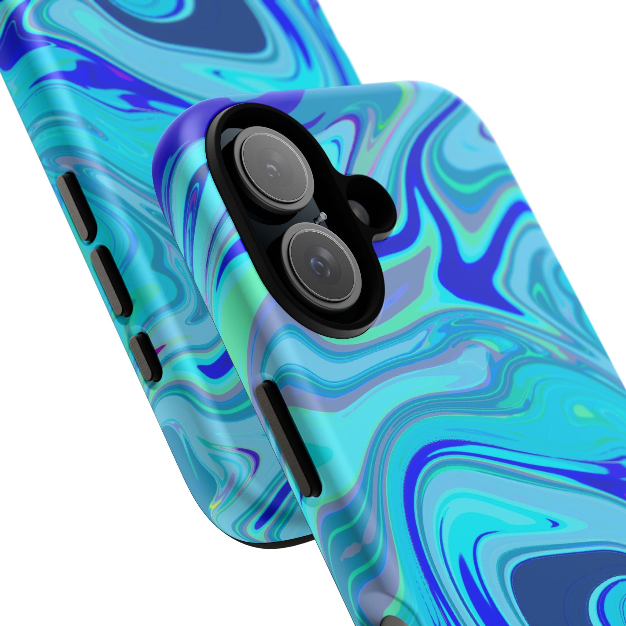 Blue Marble Swirl Phone Case | Tough Phone Case