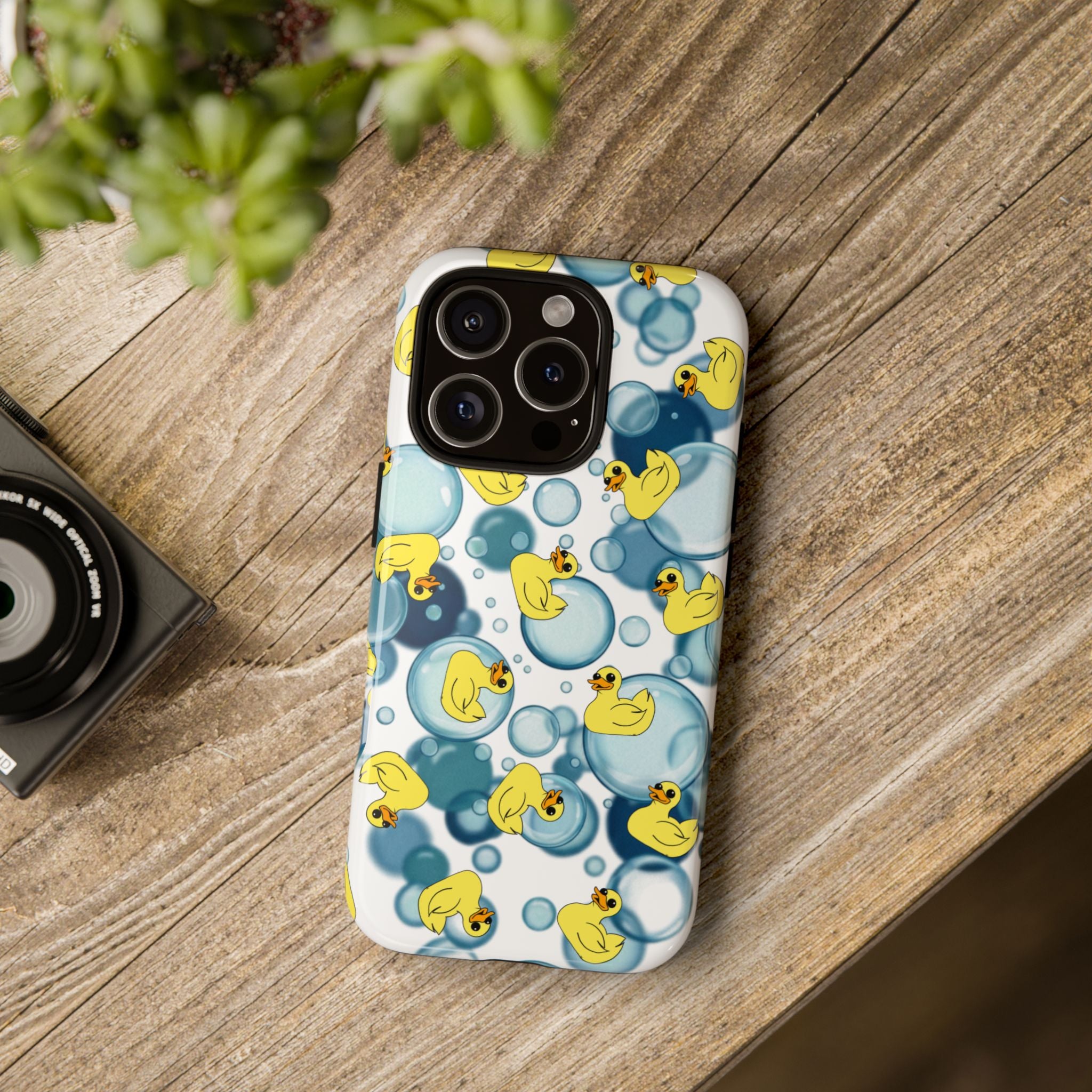 Rubber Duck Bubble Bath Phone Case