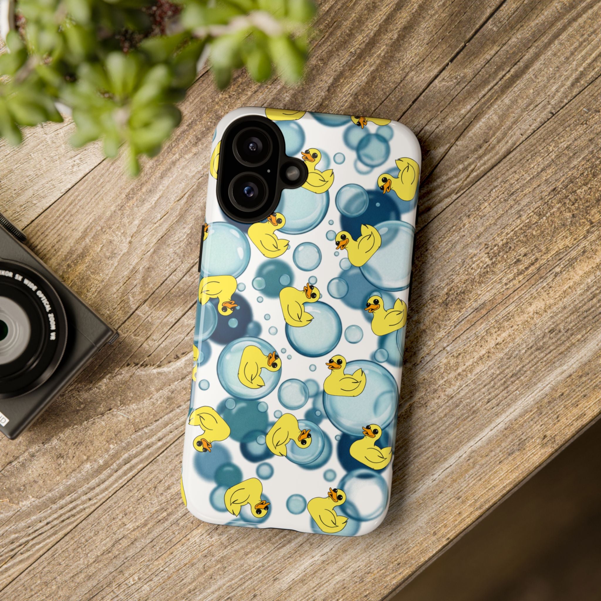 Rubber Duck Bubble Bath Phone Case