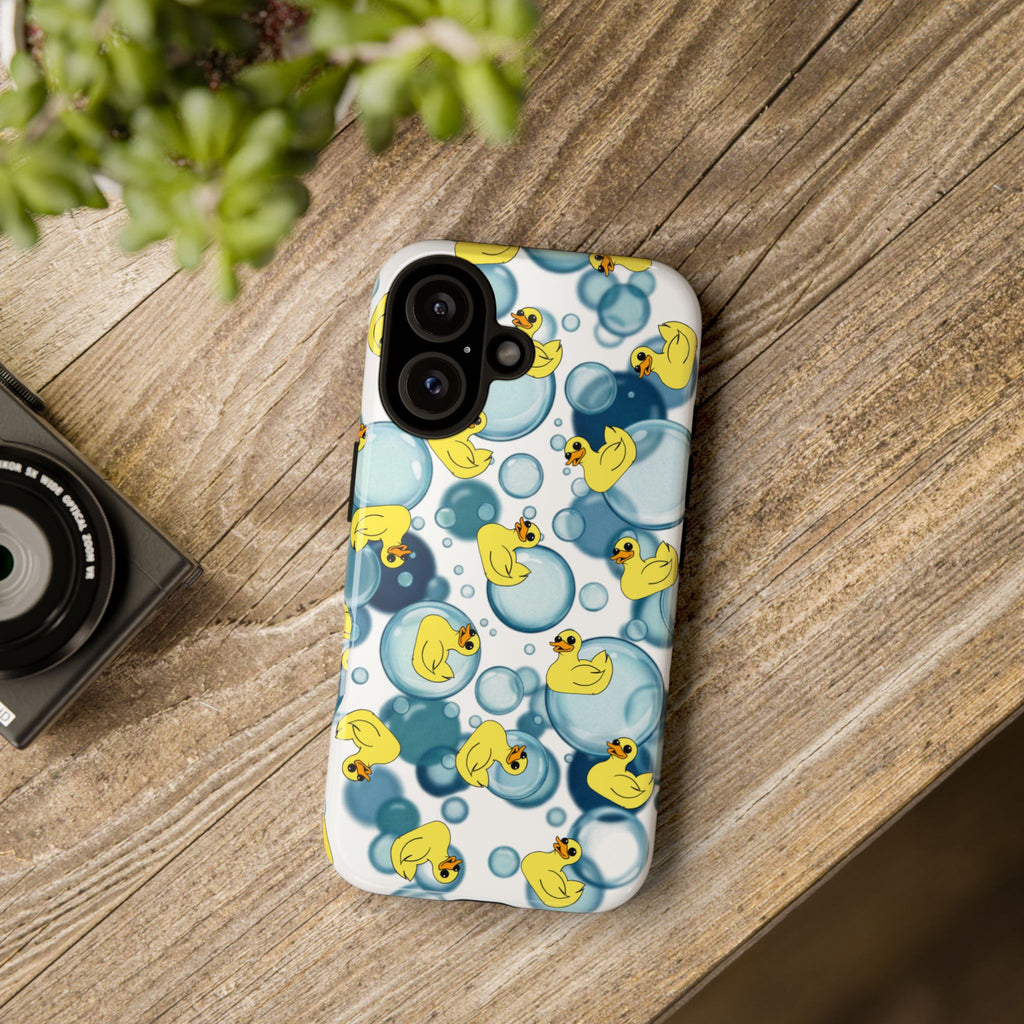 Rubber Duck Bubble Bath Phone Case