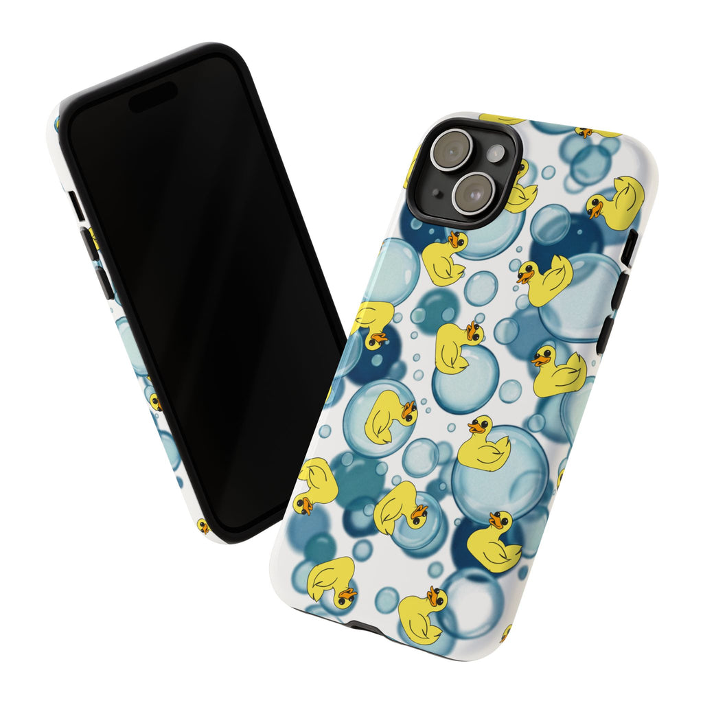 Rubber Duck Bubble Bath Phone Case