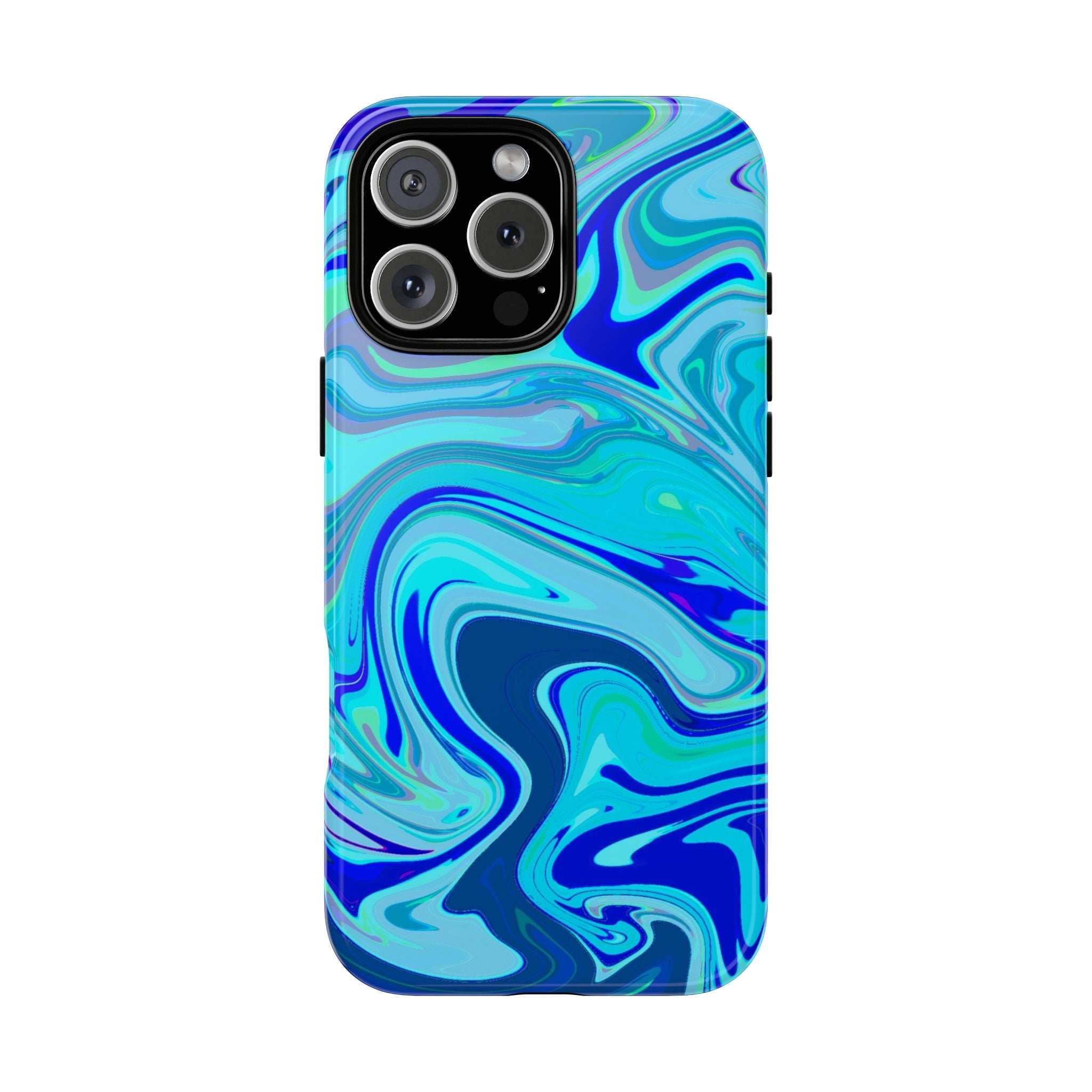 Blue Marble Swirl Phone Case | Tough Phone Case