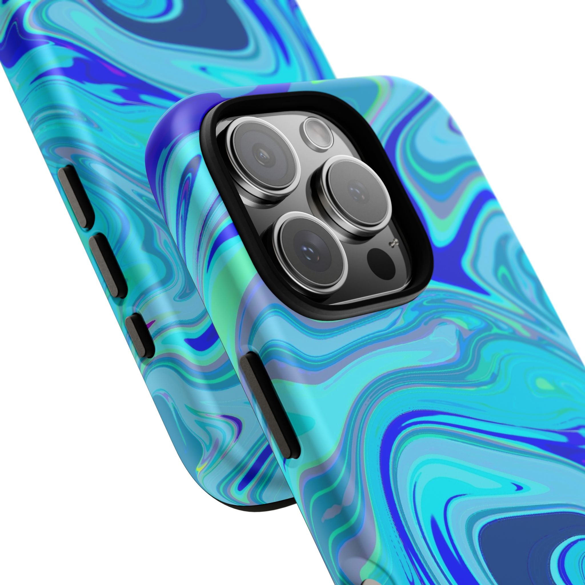 Blue Marble Swirl Phone Case | Tough Phone Case