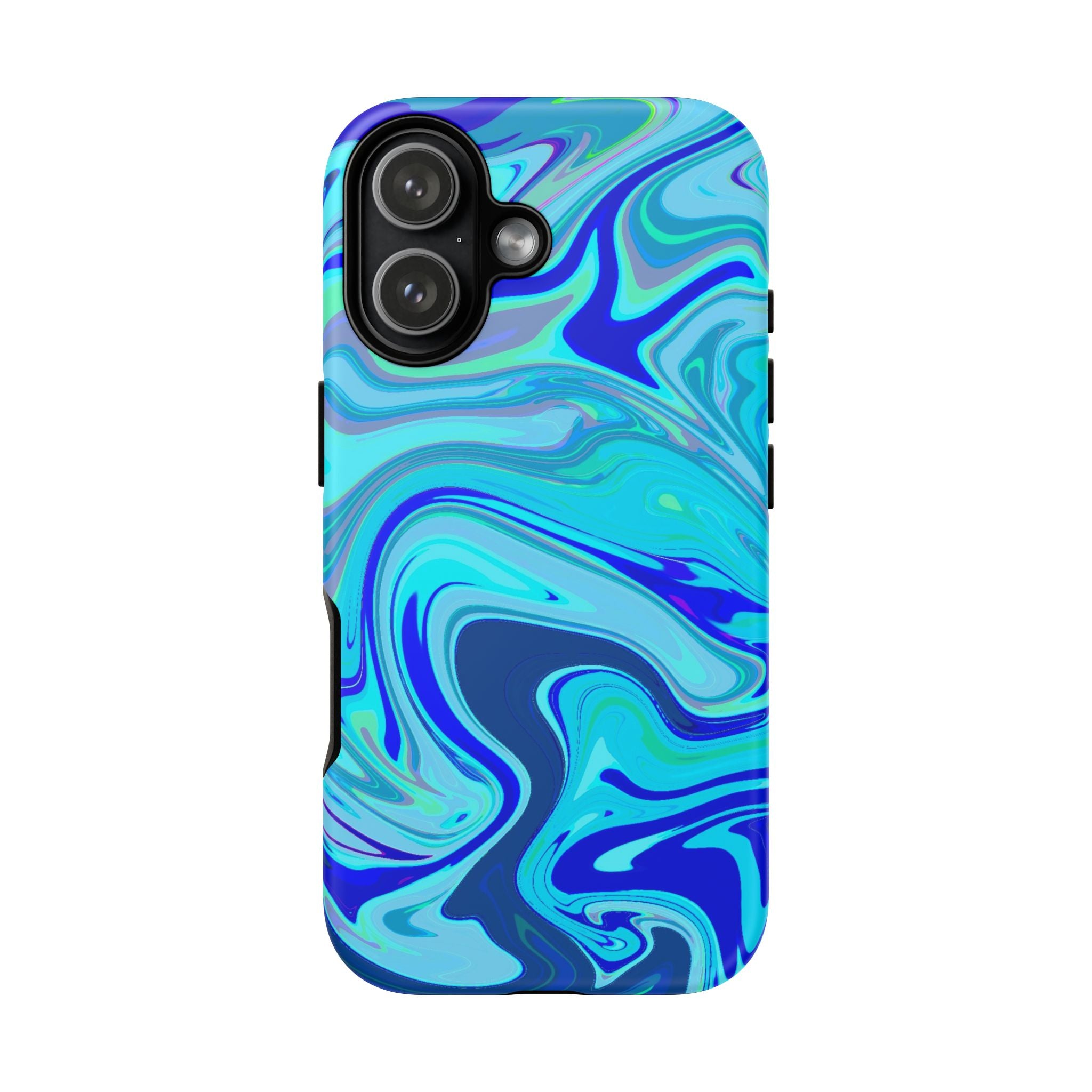 Blue Marble Swirl Phone Case | Tough Phone Case