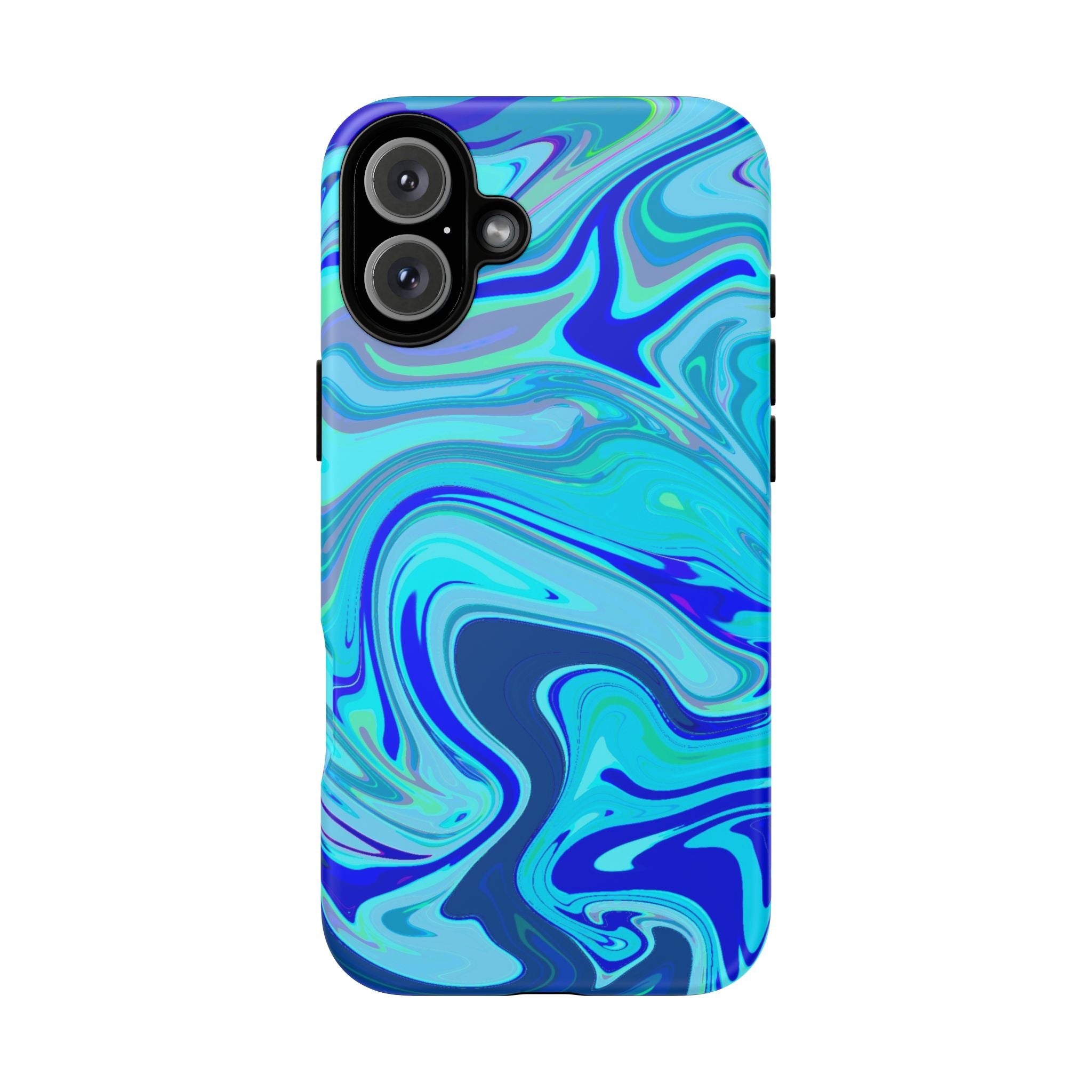 Blue Marble Swirl Phone Case | Tough Phone Case
