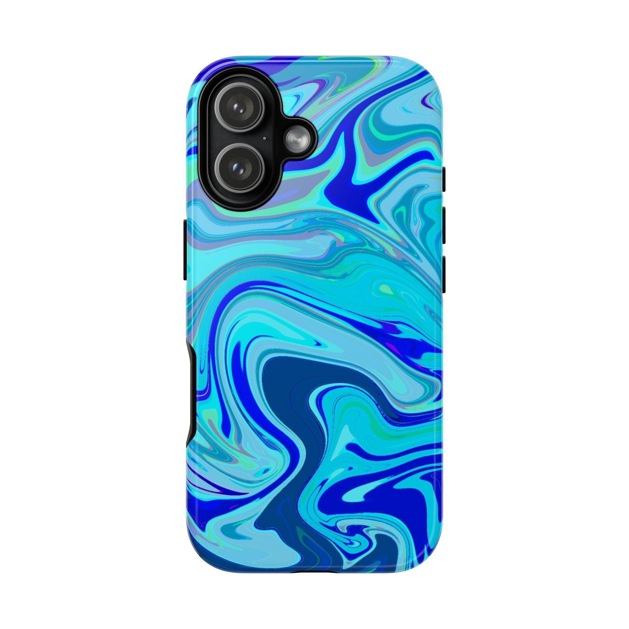 Blue Marble Swirl Phone Case | Tough Phone Case