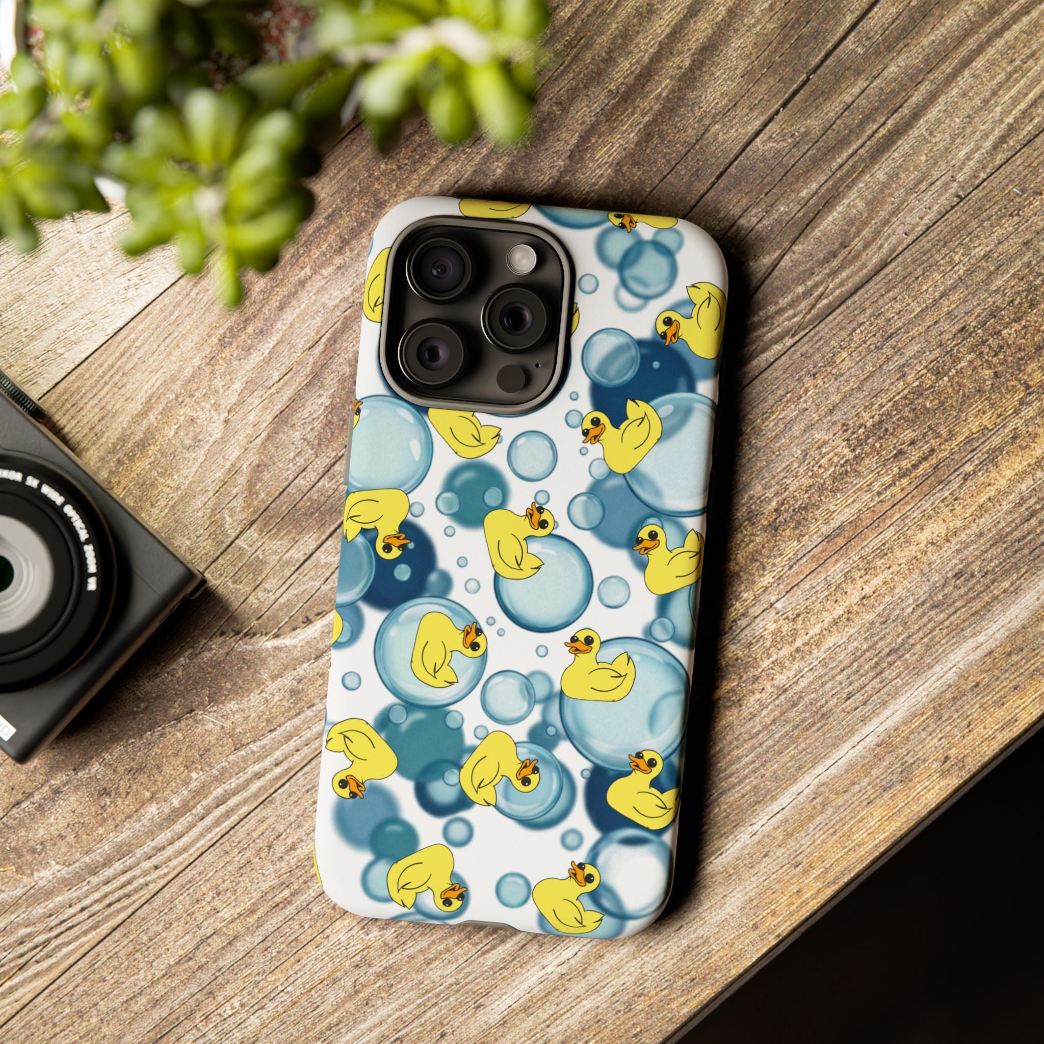 Rubber Duck Bubble Bath Phone Case