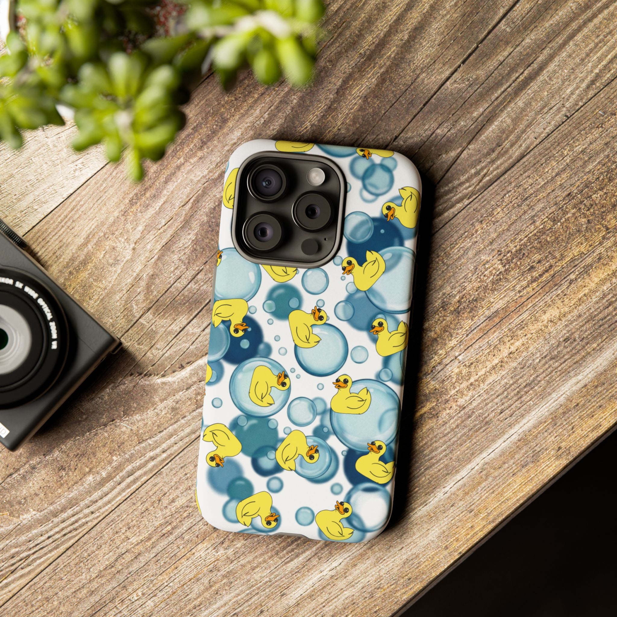 Rubber Duck Bubble Bath Phone Case