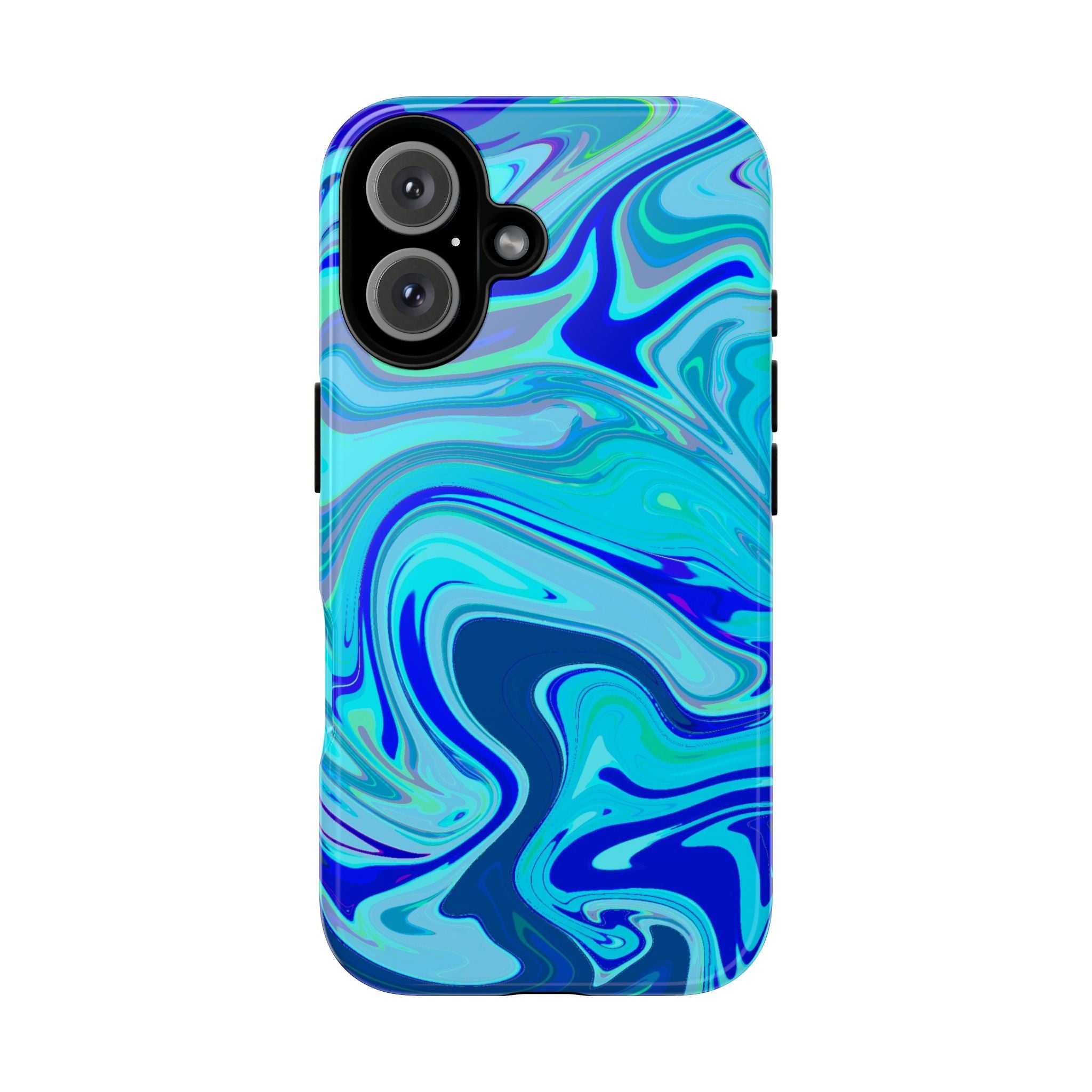 Blue Marble Swirl Phone Case | Tough Phone Case